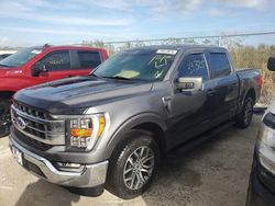 Salvage cars for sale at Riverview, FL auction: 2022 Ford F150 Supercrew