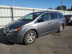 Salvage cars for sale at Glassboro, NJ auction: 2016 Honda Odyssey SE