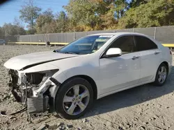 Salvage cars for sale at Waldorf, MD auction: 2010 Acura TSX