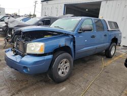 Vehiculos salvage en venta de Copart Chicago Heights, IL: 2005 Dodge Dakota Quad SLT