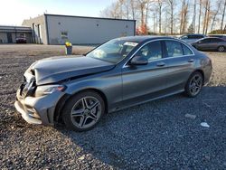 Carros salvage sin ofertas aún a la venta en subasta: 2019 Mercedes-Benz C 300 4matic