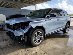 Salvage cars for sale at West Palm Beach, FL auction: 2022 Lincoln Corsair