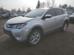 Toyota Vehiculos salvage en venta: 2015 Toyota Rav4 Limited