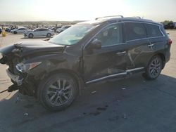 Salvage cars for sale from Copart Grand Prairie, TX: 2014 Infiniti QX60