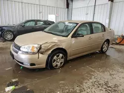 Salvage cars for sale at Franklin, WI auction: 2005 Chevrolet Malibu LT