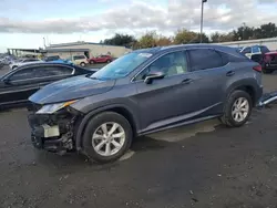 Salvage cars for sale at Sacramento, CA auction: 2017 Lexus RX 350 Base