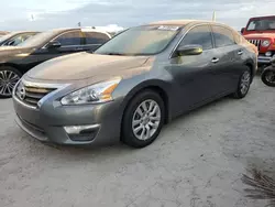 Flood-damaged cars for sale at auction: 2015 Nissan Altima 2.5