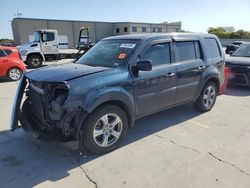 Salvage cars for sale from Copart Wilmer, TX: 2012 Honda Pilot EXL