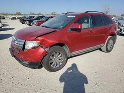 Salvage cars for sale from Copart Kansas City, KS: 2010 Ford Edge SEL