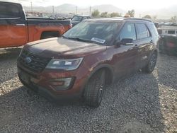 Ford salvage cars for sale: 2016 Ford Explorer Sport