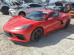 Salvage cars for sale at Arcadia, FL auction: 2020 Chevrolet Corvette Stingray 1LT