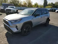 Toyota salvage cars for sale: 2021 Toyota Rav4 XSE