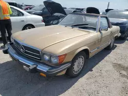 Flood-damaged cars for sale at auction: 1987 Mercedes-Benz 560 SL