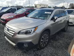 2016 Subaru Outback 2.5I Limited en venta en Riverview, FL