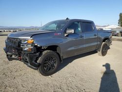 Chevrolet salvage cars for sale: 2022 Chevrolet Silverado LTD K1500 Trail Boss Custom