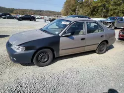 Toyota Vehiculos salvage en venta: 2001 Toyota Corolla CE