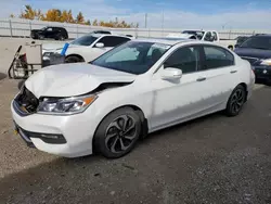 Honda salvage cars for sale: 2016 Honda Accord EXL