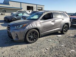 Salvage cars for sale at Earlington, KY auction: 2019 Toyota Highlander SE