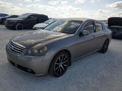 Flood-damaged cars for sale at auction: 2006 Infiniti M35 Base