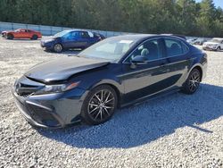 Salvage cars for sale from Copart Ellenwood, GA: 2021 Toyota Camry SE