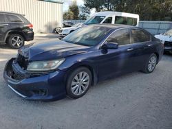 Salvage cars for sale from Copart Midway, FL: 2013 Honda Accord EX