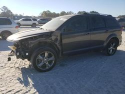 Salvage cars for sale at Loganville, GA auction: 2016 Dodge Journey Crossroad