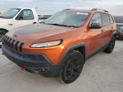 Salvage cars for sale at Riverview, FL auction: 2016 Jeep Cherokee Trailhawk