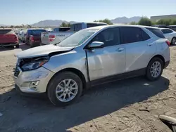 Salvage cars for sale at Las Vegas, NV auction: 2021 Chevrolet Equinox LT