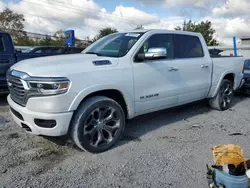 Dodge salvage cars for sale: 2019 Dodge RAM 1500 Longhorn