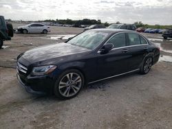 Salvage cars for sale at West Palm Beach, FL auction: 2017 Mercedes-Benz C300