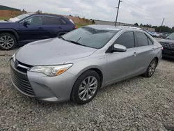 Salvage cars for sale from Copart Tifton, GA: 2016 Toyota Camry Hybrid