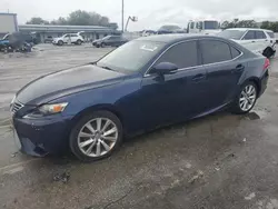 Salvage cars for sale from Copart Orlando, FL: 2015 Lexus IS 250