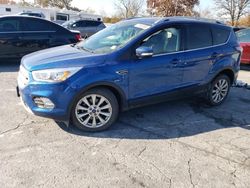 Salvage cars for sale at Rogersville, MO auction: 2017 Ford Escape Titanium