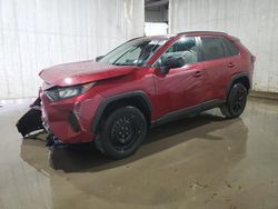 Salvage cars for sale from Copart Central Square, NY: 2019 Toyota Rav4 LE