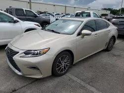 Flood-damaged cars for sale at auction: 2016 Lexus ES 350