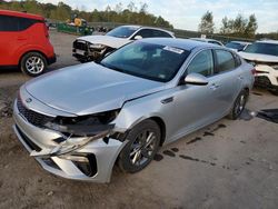 KIA Optima salvage cars for sale: 2019 KIA Optima LX