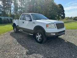 Salvage trucks for sale at Ellwood City, PA auction: 2005 Ford F150