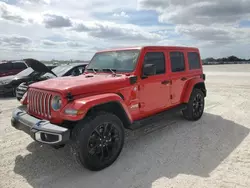 Salvage Cars with No Bids Yet For Sale at auction: 2023 Jeep Wrangler Sahara 4XE