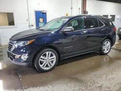 Salvage cars for sale at Blaine, MN auction: 2021 Chevrolet Equinox Premier