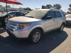 Ford Explorer xlt salvage cars for sale: 2013 Ford Explorer XLT