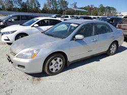 Salvage cars for sale at Spartanburg, SC auction: 2007 Honda Accord LX