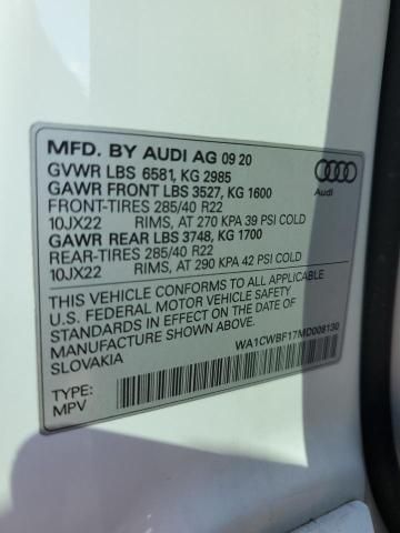 2021 Audi SQ8 Prestige