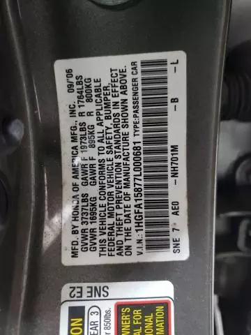 2007 Honda Civic EX