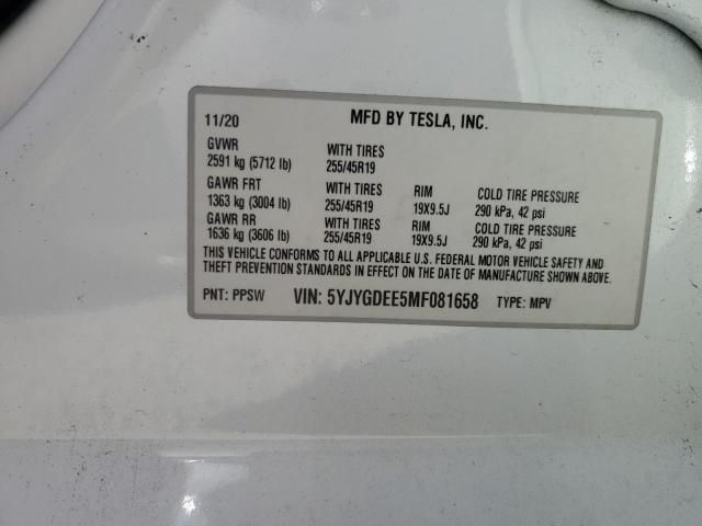 2021 Tesla Model Y