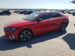 Vehiculos salvage en venta de Copart Grand Prairie, TX: 2022 Audi A3 Premium