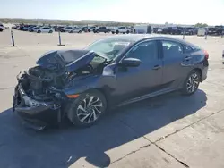 Honda Civic ex salvage cars for sale: 2016 Honda Civic EX