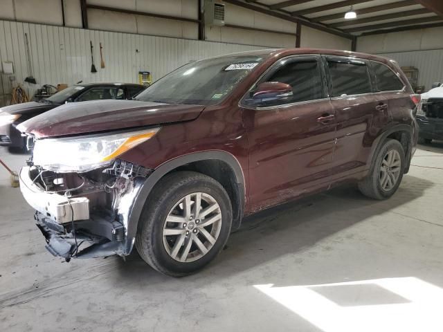 2016 Toyota Highlander LE