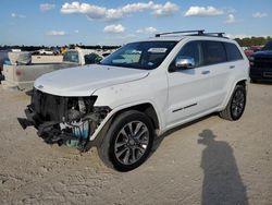 Jeep Vehiculos salvage en venta: 2017 Jeep Grand Cherokee Overland