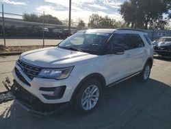 Salvage cars for sale at Sacramento, CA auction: 2016 Ford Explorer XLT