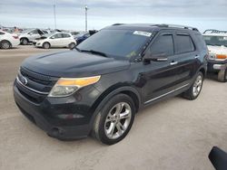 Salvage cars for sale from Copart Arcadia, FL: 2015 Ford Explorer Limited